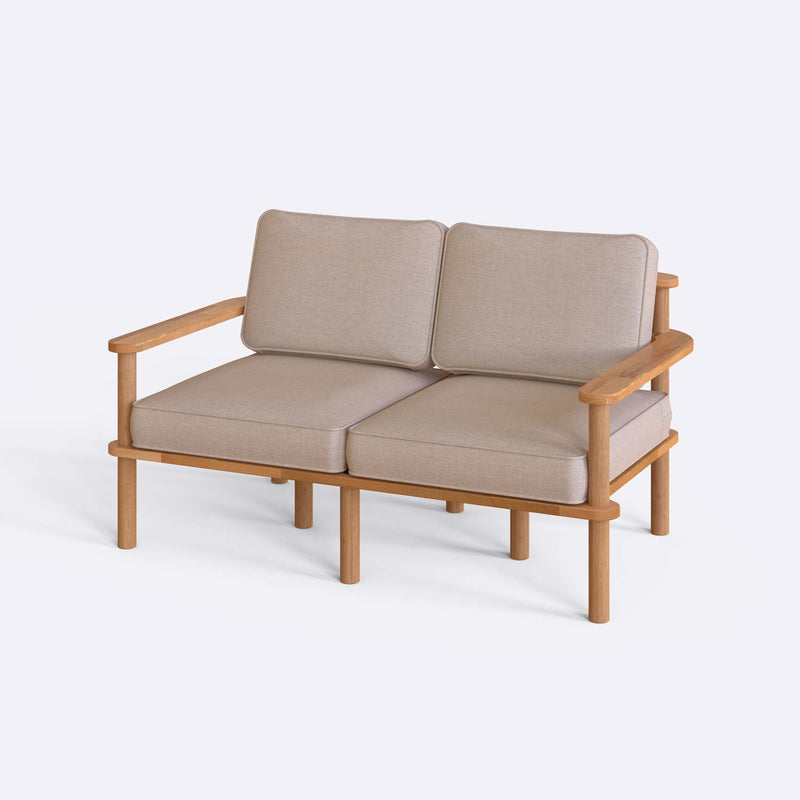Brooklyn Beech Wood Sofa
