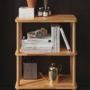 A video showcasing the Soho Short Bookcase, highlighting its design features and functionality.