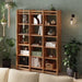 Compton Bookshelf With Storage offering ample space for books, decor, and organization in a contemporary design.