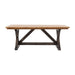 Detailed view of the Dining Table's leg design, combining durability and aesthetic appeal.