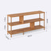 The Manhattan 3 shelf bookcase provides functional storage and style in a small home office setting.