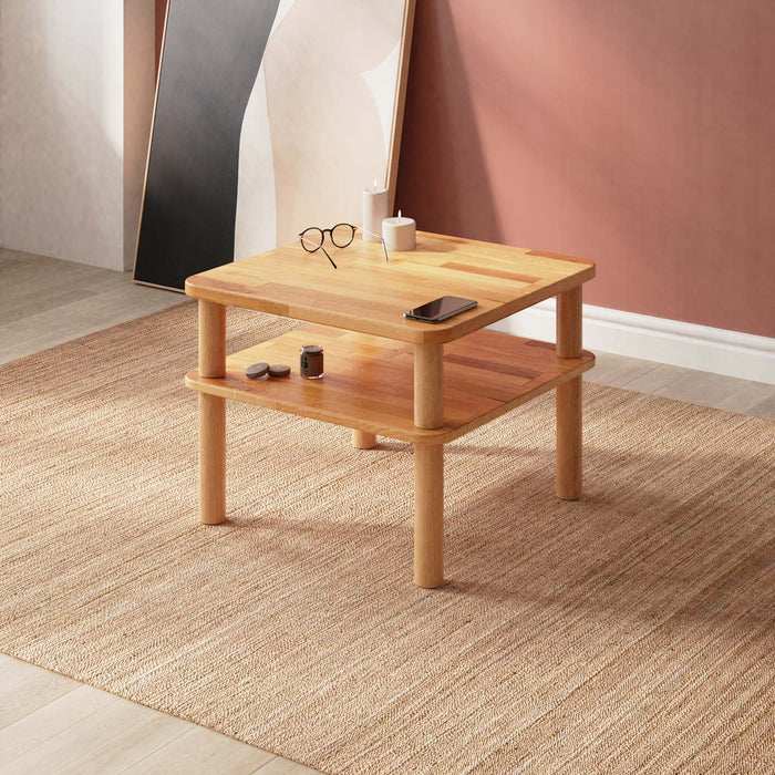  The Coffee Table with storage, featuring an elegant and space-saving design perfect for modern interiors.