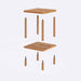 Lifestyle shot of the Side Coffee Table in a modern living room, complementing contemporary décor