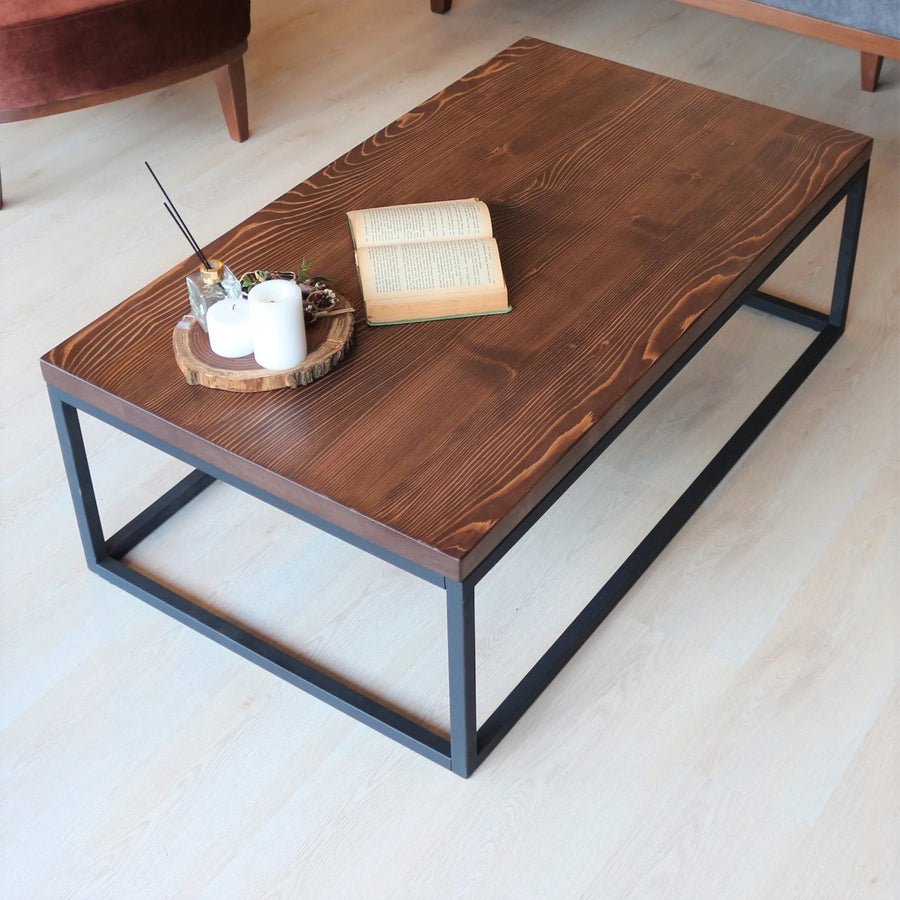 Top-down view displaying the smooth surface and ample space for decor or use.