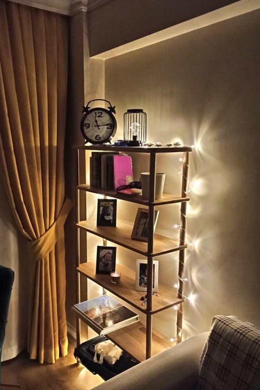 The Soho 6 Shelf Bookcase displayed without decor, emphasizing its clean lines and versatility.