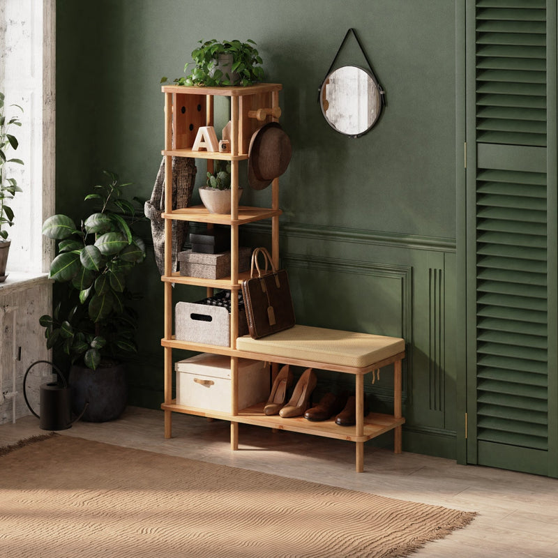 Lincoln Beech Wood Cloakroom