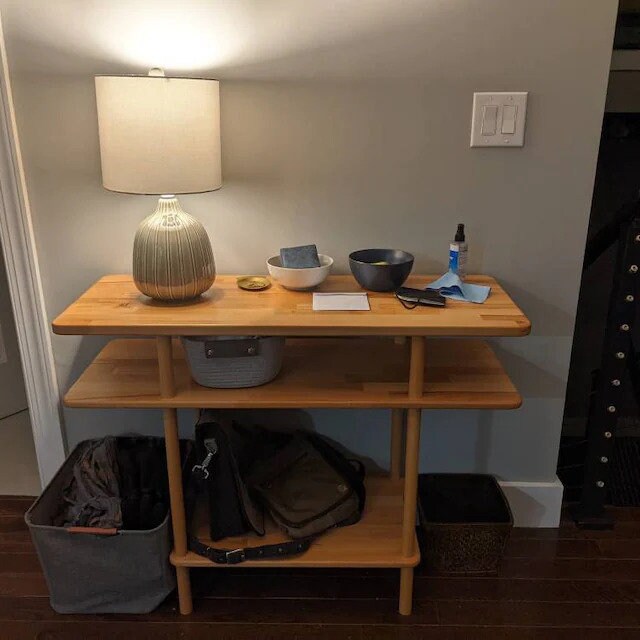 Queens Solid Wood Console Table