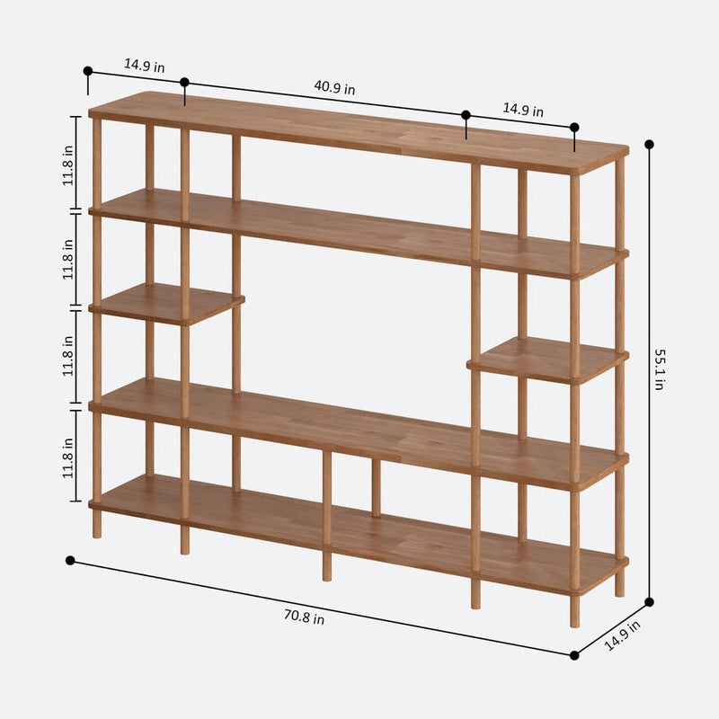 Lincoln Solid Wood Entertainment Center