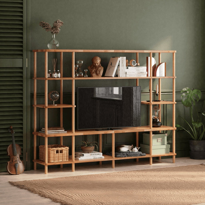 Lincoln Solid Wood Entertainment Center