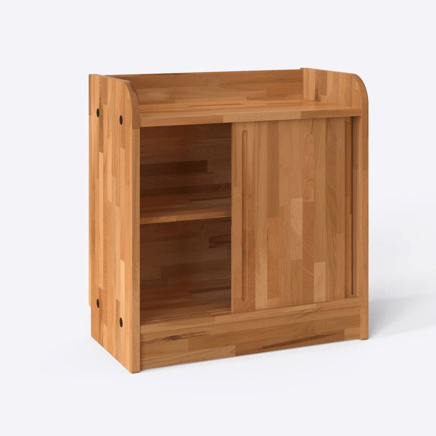 Compton Solid Beech Wood Buffet | Modern Storage Sideboard Demontha