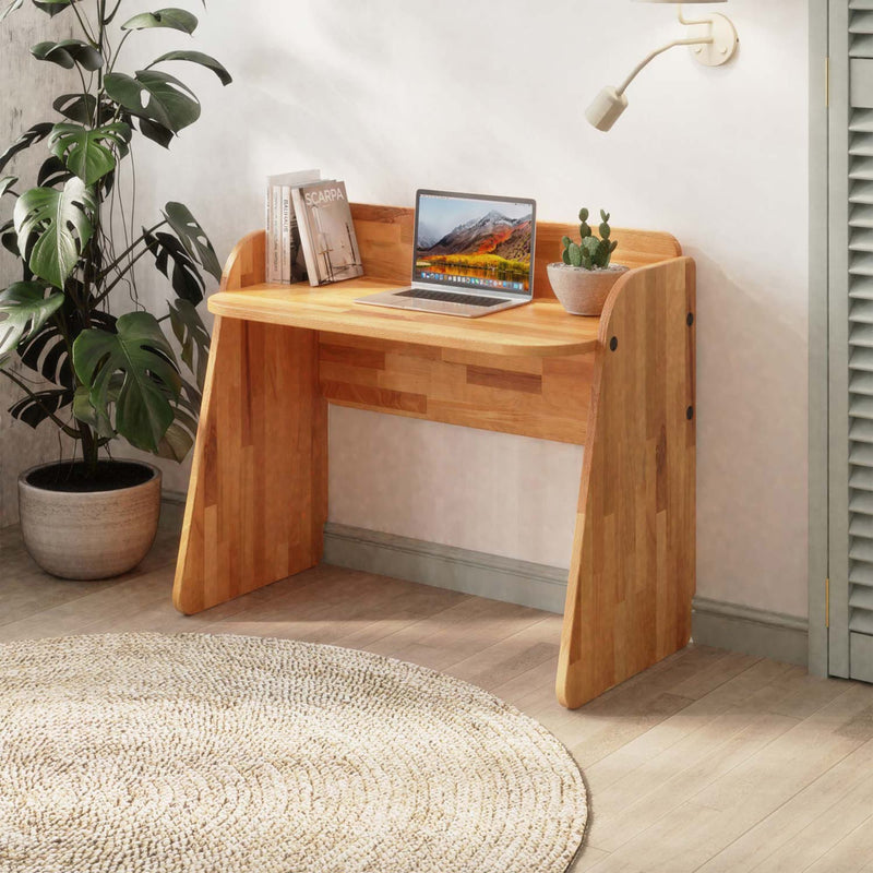 Compton Solid Beech Wood Desk