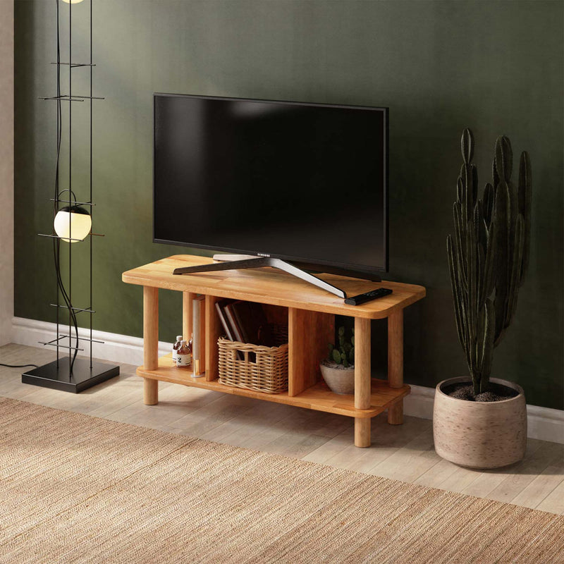 Potter Beech Wood Narrow TV Stand