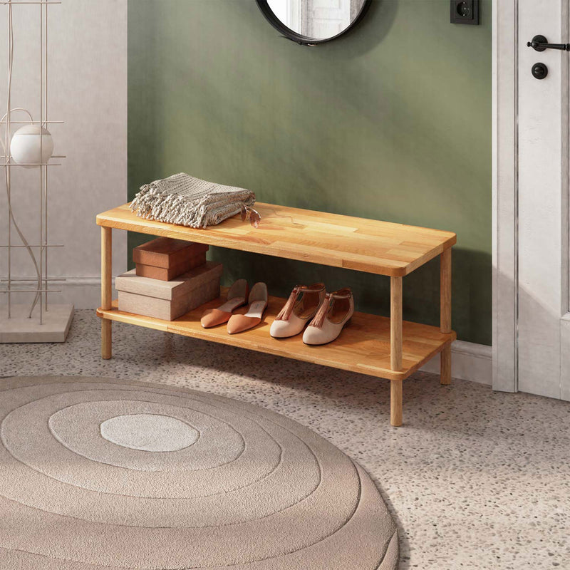 Soho Beech Wood Bench