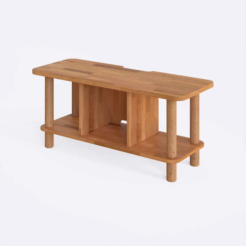 Potter Beech Wood Narrow TV Stand