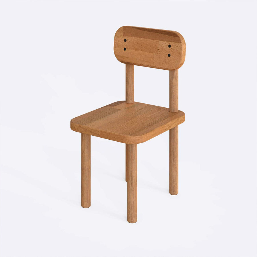 Rio Solid Beech Wood Kids Table and Chair Set | Wooden Play Table Demontha