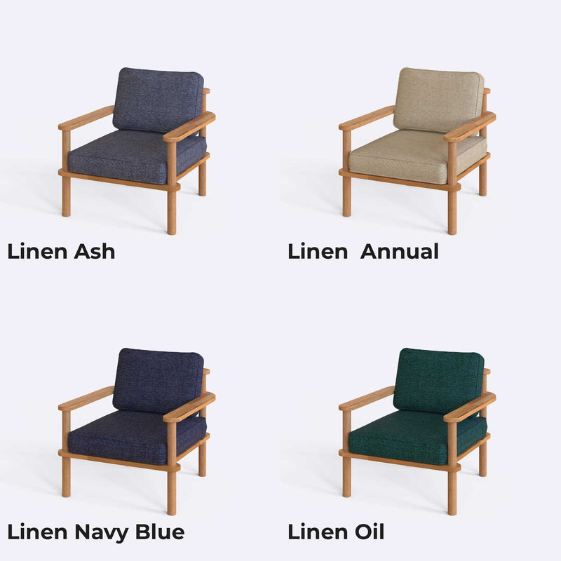 Brooklyn Beech Wood Armchair