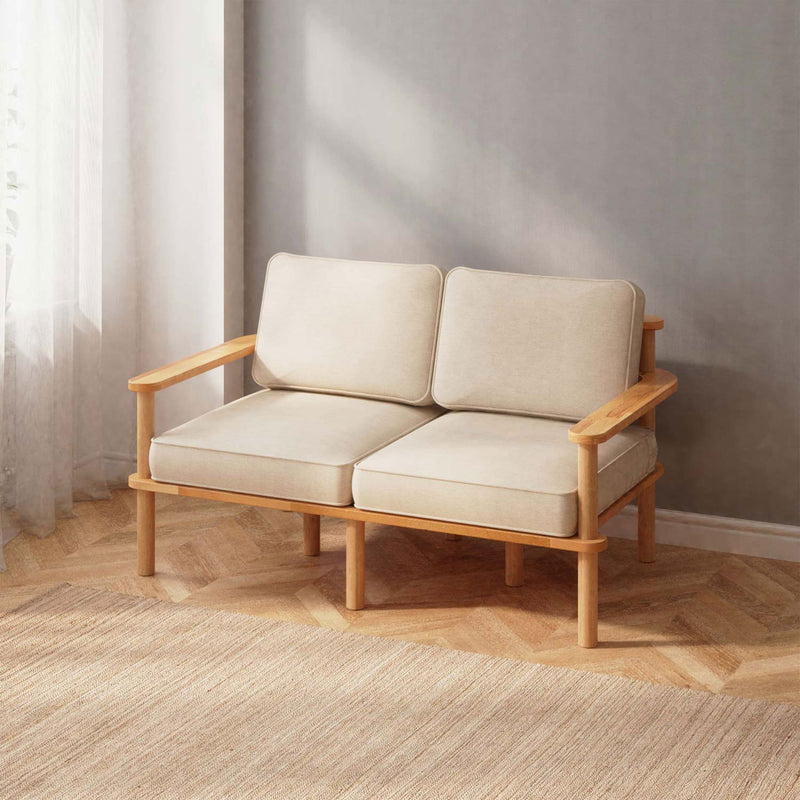 Brooklyn Beech Wood Sofa