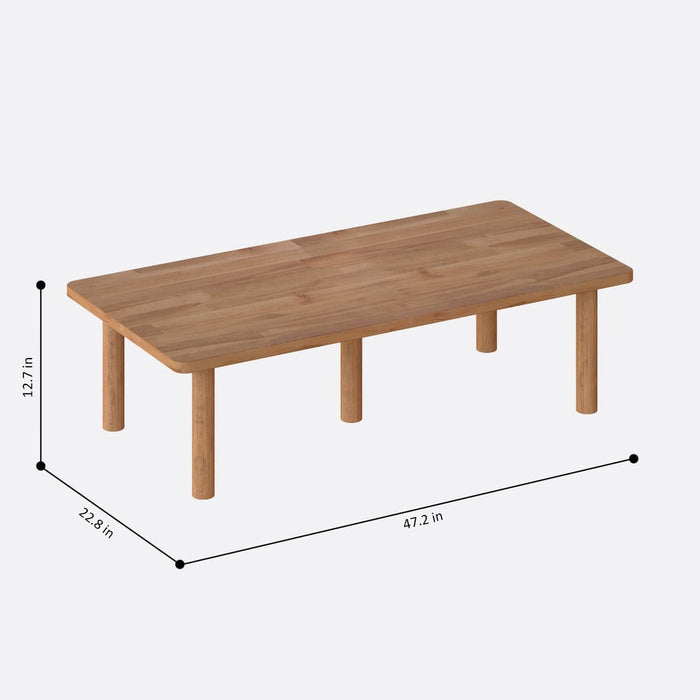 Stylish Soho Table, rectangular in shape, with a minimalist aesthetic to complement contemporary living spaces.