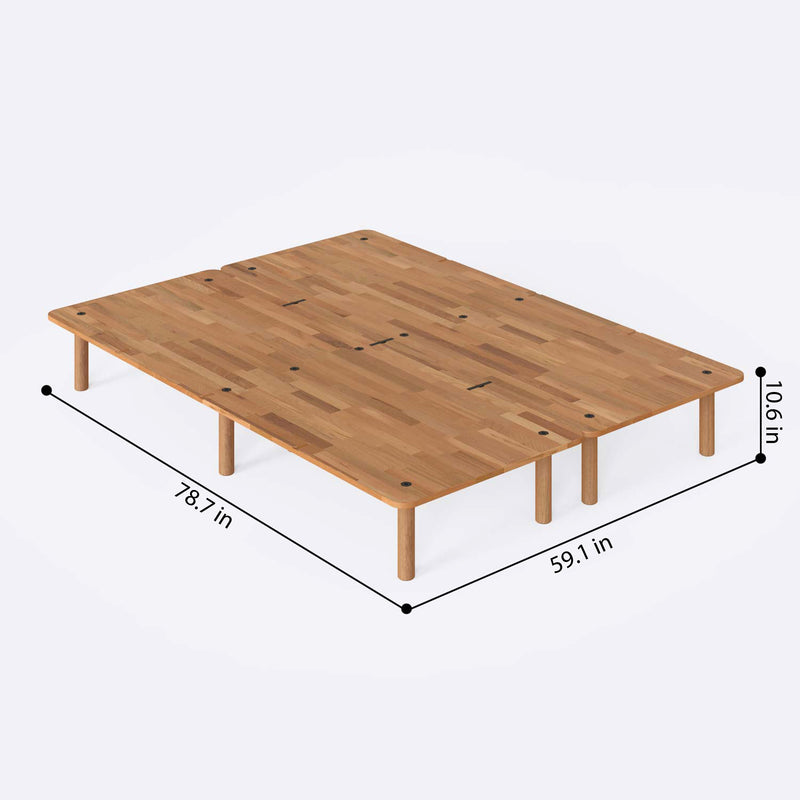 Soho Beech Wood Double Bed Frame