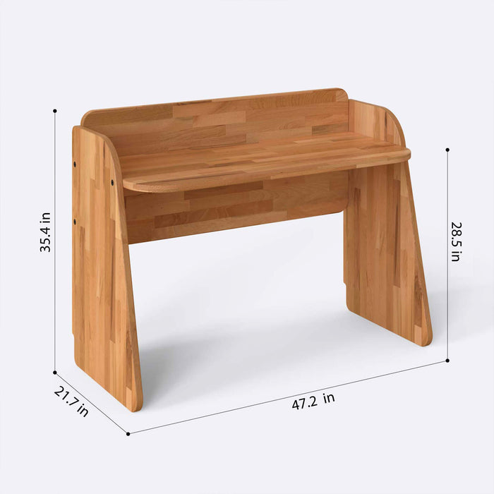 Compton Solid Beech Wood Desk
